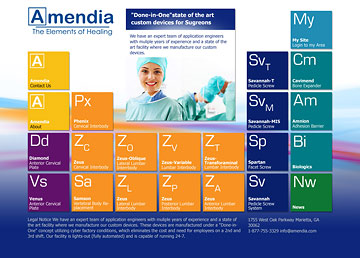 Дизайн сайта Amendia