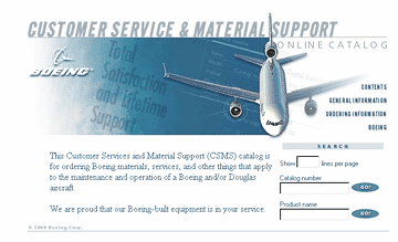 Дизайн сайта технической поддержки Boeing (Intranet)